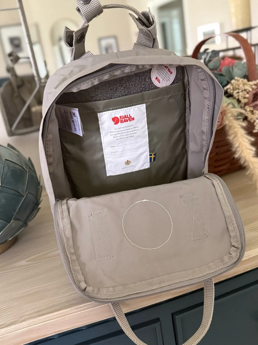 Kånken Mini Backpack - grey NWOT